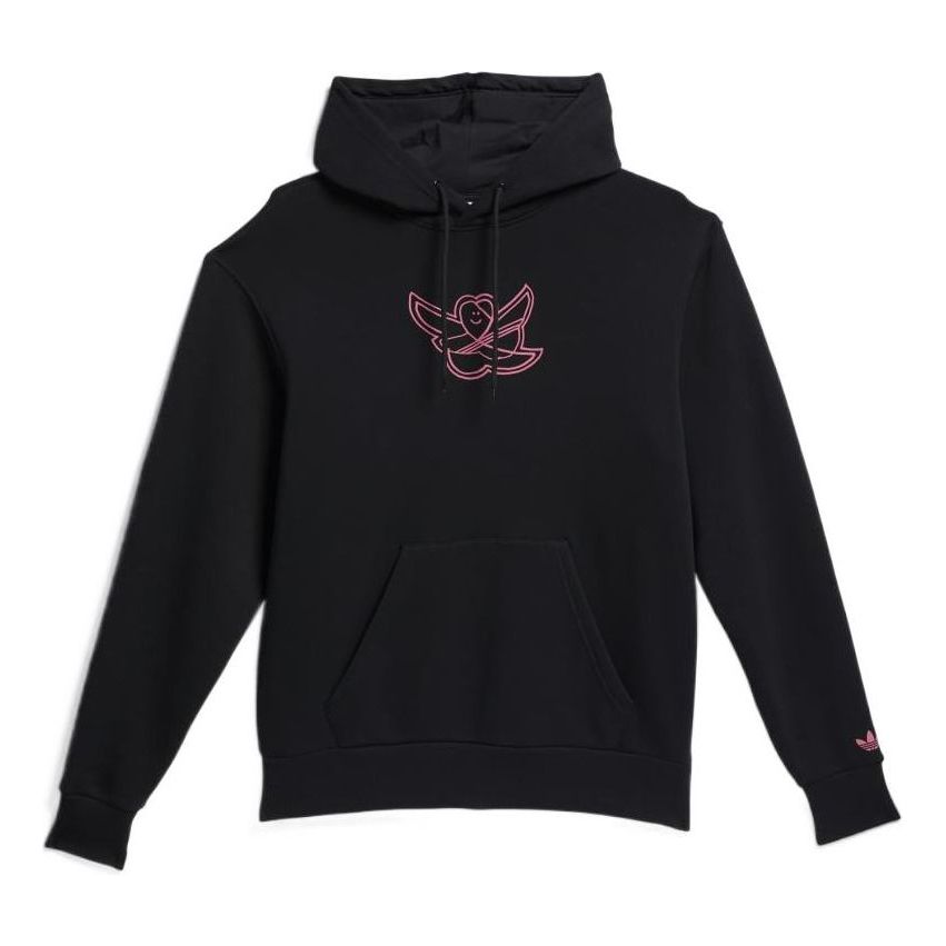 adidas originals Abstract Pattern Printing hooded Casual Unisex Black GR8802