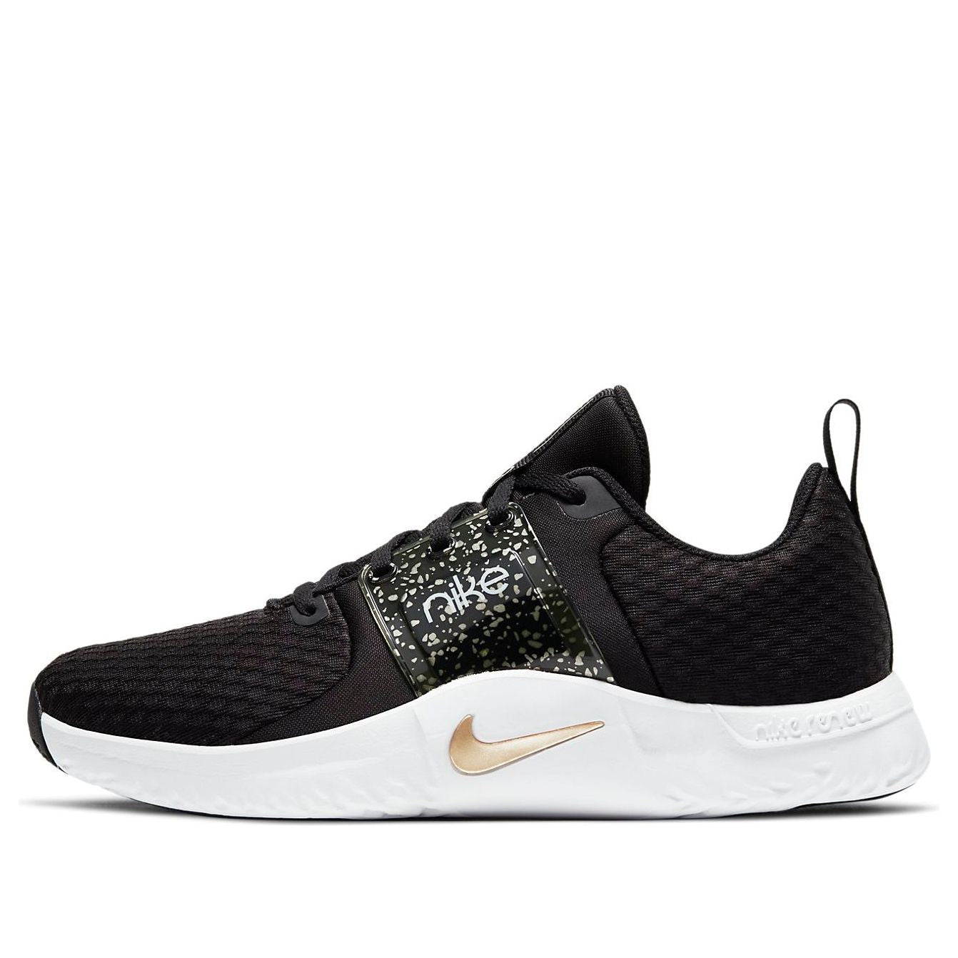 (WMNS) Nike Renew In-Season TR 10 Premium 'Black Metallic Gold' CV0196-001