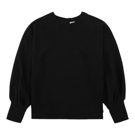 (WMNS) Levi's Easy Wave Series Sweater 'Black' 22717-0001