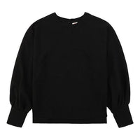 (WMNS) Levi's Easy Wave Series Sweater 'Black' 22717-0001