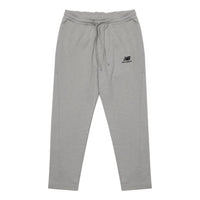 New Balance Essentials Stacked Logo Sweatpants Asia Sizing 'Grey' AMP23313-NTP