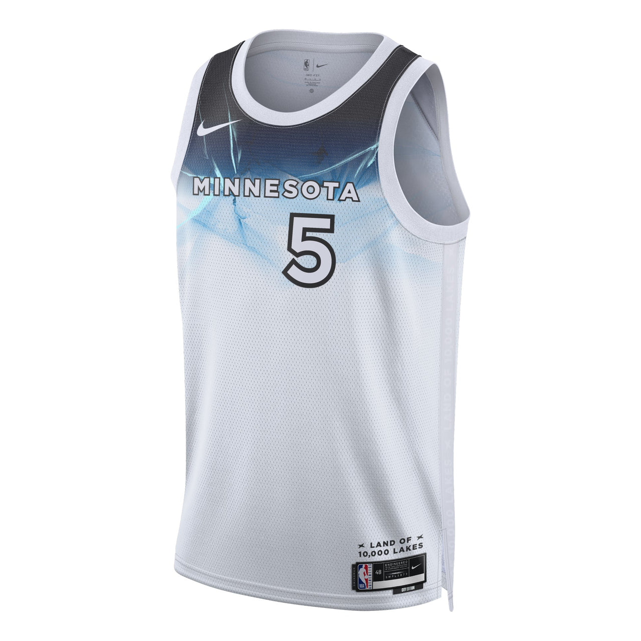 Nike NBA Anthony Edwards Minnesota Timberwolves 2024/25 City Edition Jersey #5 FQ4350-100