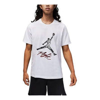 Air Jordan Minimalistic Large Casual Short Sleeve T-Shirt Men's White DQ7377-100