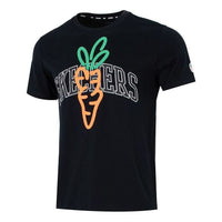 Skechers x Carrots Graphic T-Shirt 'Black Orange Grey' L222U062-0018