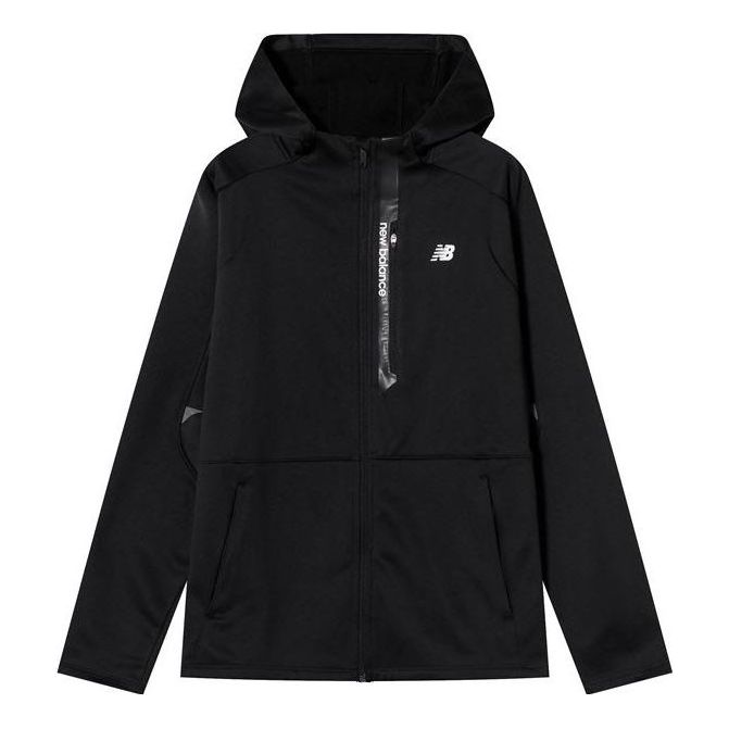 New Balance Impact Run Water Defy Jacket Asia Sizing 'Black' AMJ83304-BK
