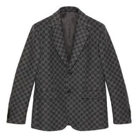 Gucci GG Flannel Jacket 'Black' 770366-ZAOWO-1074