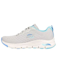 (WMNS) Skechers Arch Fit 'Grey Blue' 149722-GYBL