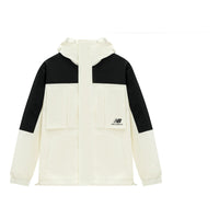 New Balance Windproof Sport Jacket Asia Sizing 'White Black' AMJ31304-CIC