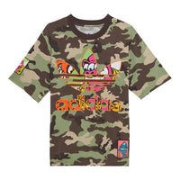 adidas Originals x Jeremy Scott Crossover Tee 'Military Green' H53374
