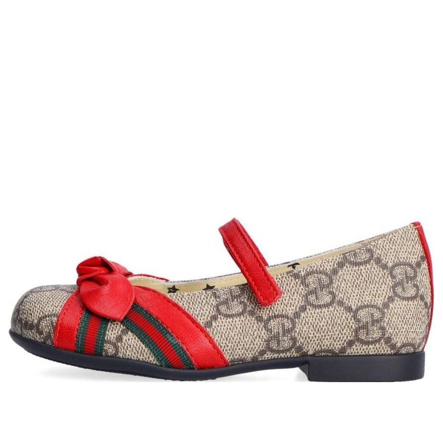 (TD) Gucci GG Ballet Flats 'Beige Ebony' 649033-2OQ40-9766