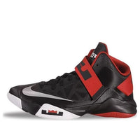 Nike LeBron Zoom Soldier 6 'Black Metallic Silver White University Red' 525015-001