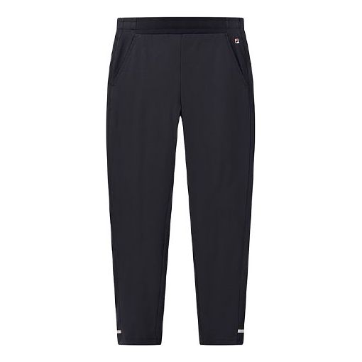 (WMNS) FILA Business Knit Black Sports Pants/Trousers/Joggers F11W038608F-NV