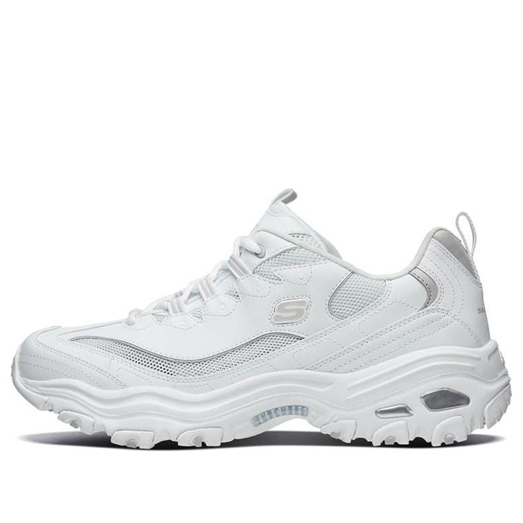 Skechers D'Lites 1.0 low Running Shoes Grey/White 666090-WLGY