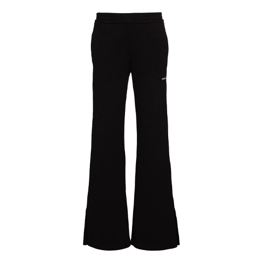 (WMNS) Off-White Diag Tapered Track Pants 'Black' OWCH011C99JER0011001