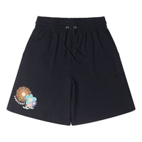 (WMNS) Converse Grow Together Knit Shorts Asia Sizing 'Black' 10025446-A02