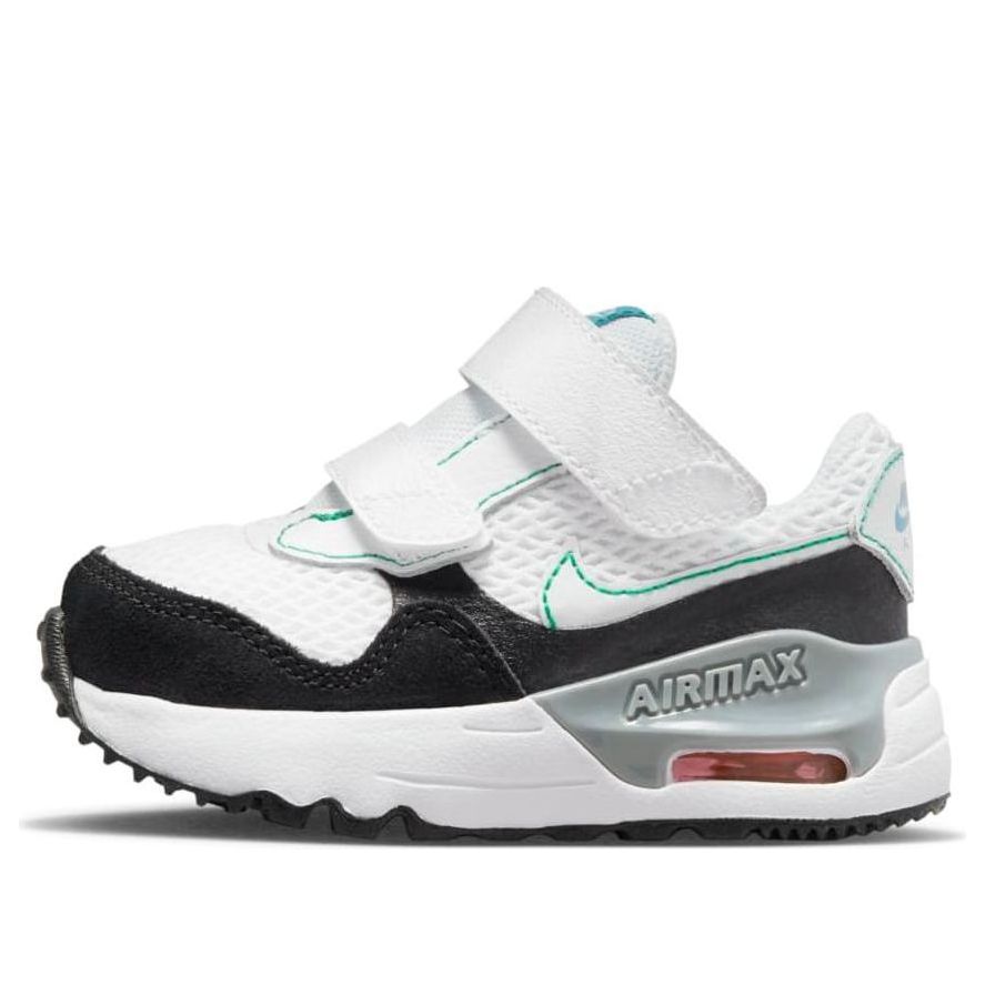 (TD) Nike Air Max SYSTM 'White Black Green' DQ0286-107