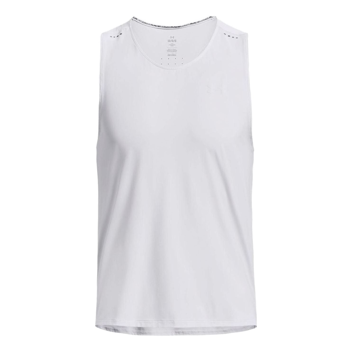 Under Armour Iso-Chill Laser Running Tank 'White' 1376519-100