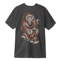Stussy Dynasty Dragon Printing Short Sleeve Unisex 1904034