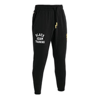 Under Armour Project Rock Black Adam Rival Fleece Pants 'Black Yellow' 1377750-001