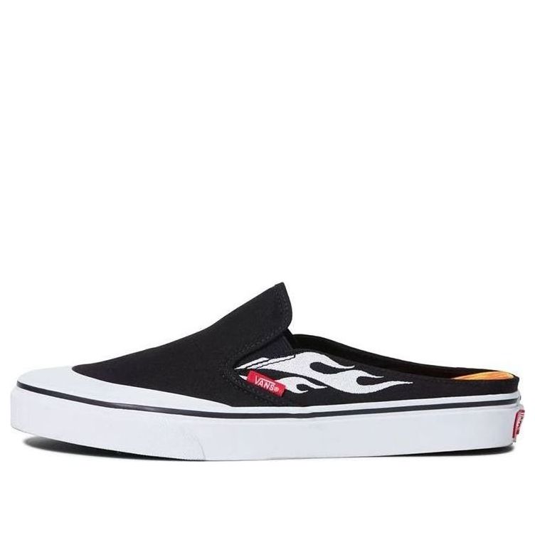 Vans A$AP Worldwide x Pacsun x Classic Slip-On Mule 'Black White Flame' VN0A4P3U7HC