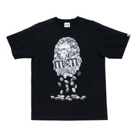 A Bathing Ape x M&Ms Ape Head Tee 'Black' 1H21-110-931