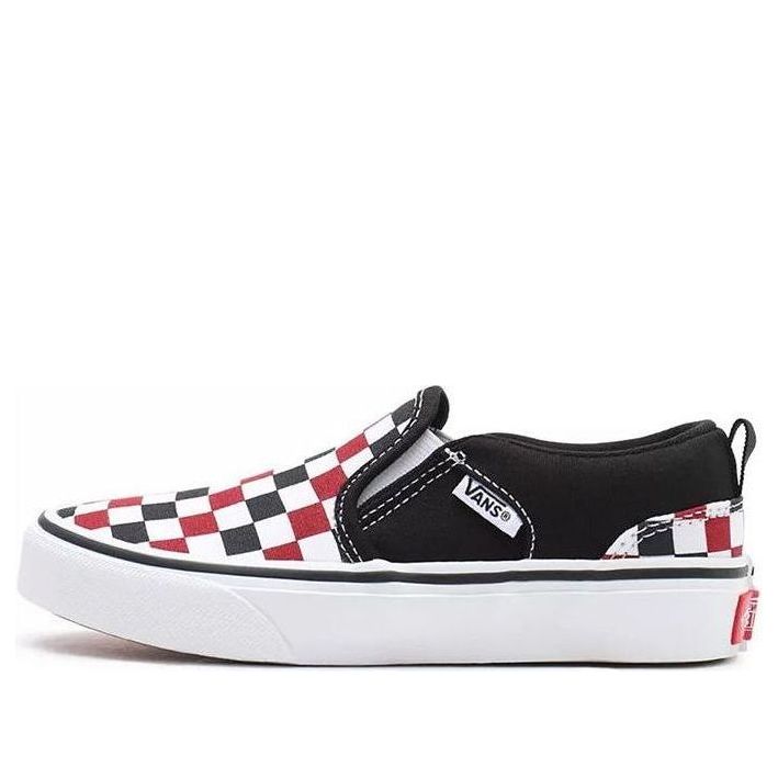 Vans Asher Sneakers K Black/White/Red VN0A45JR9AT