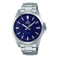 CASIO Male EDIFICE Japan / South Korea Fashion Waterproof Silver Analog EFV-140D-2AV