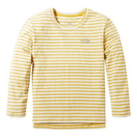 THE NORTH FACE travel Outdoor Long Sleeves Quick Dry Yellow 497X-NU4