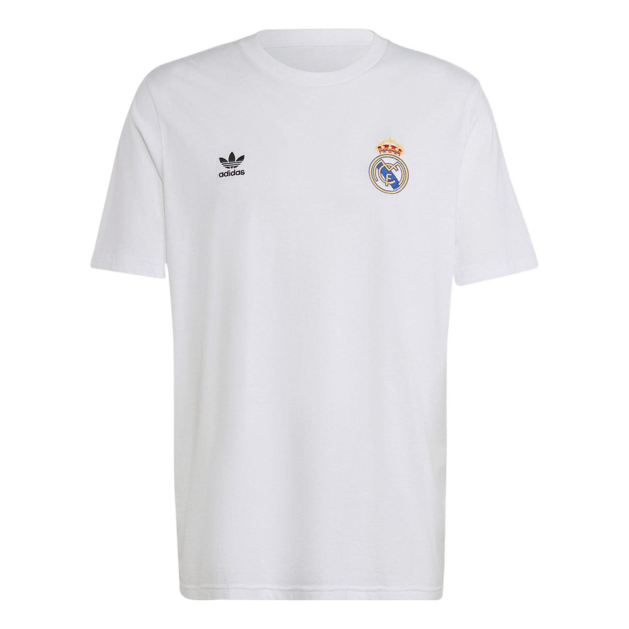 adidas originals Real Madrid Essentials Trefoil Tee 'White' H54687