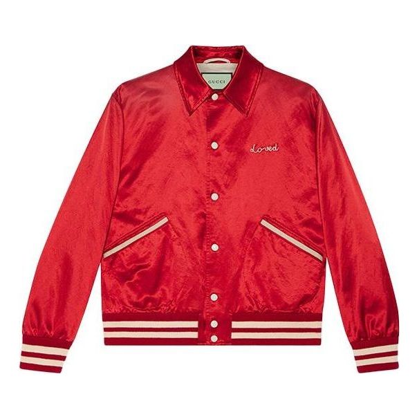 Gucci Les Pommes Shirt Jacket 'Red' 663647-ZAHCP-6429