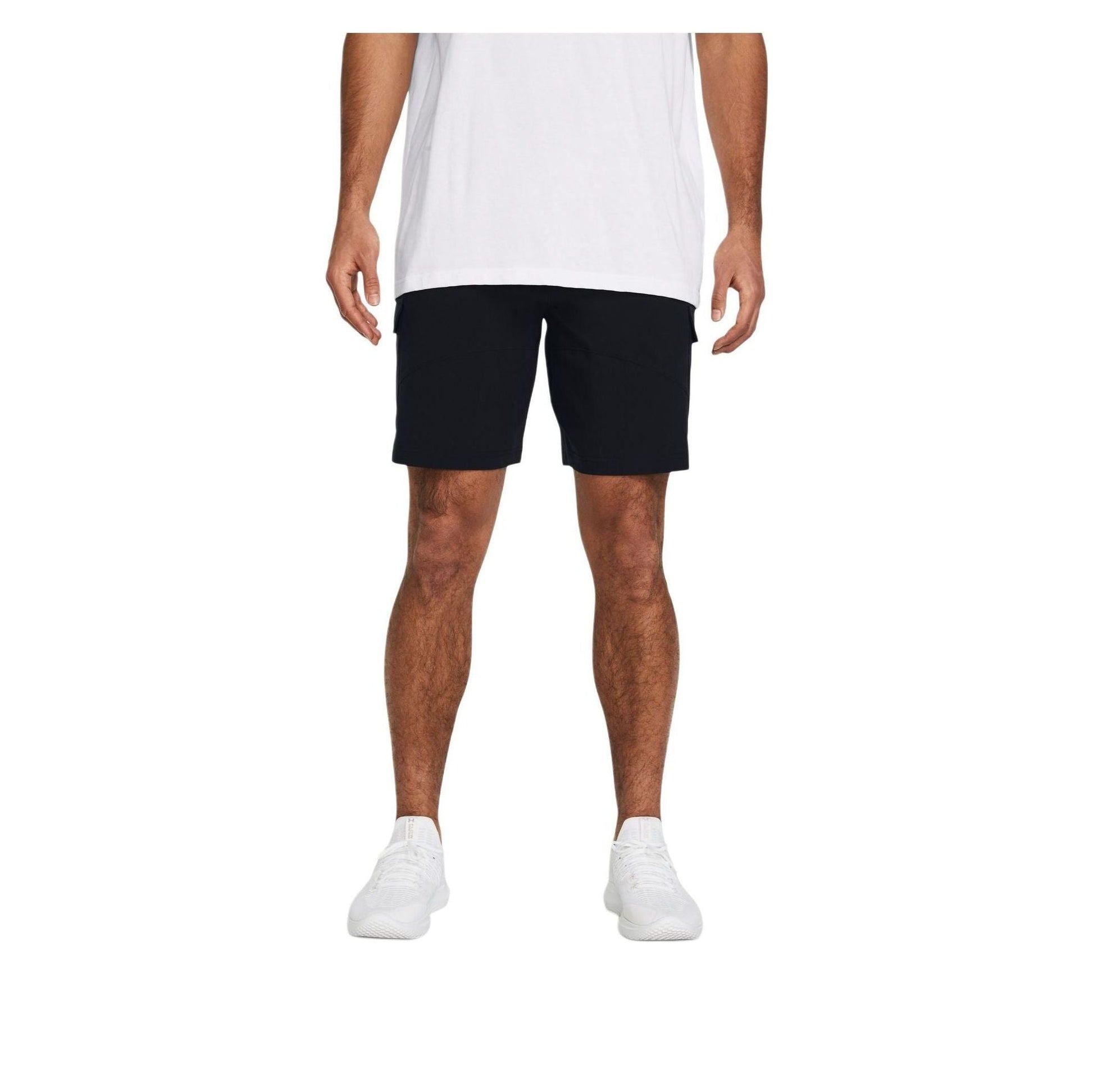 Under Armour Stretch Woven Cargo Shorts 'Black' 1383022-001