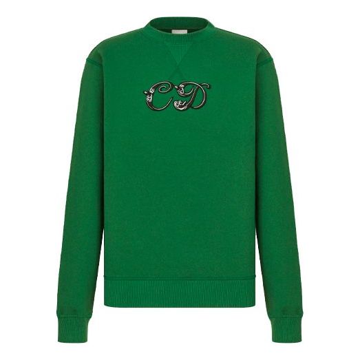 Men's DIOR x KENNY Crossover Alphabet Large Sports Green 193J687A0531-C679