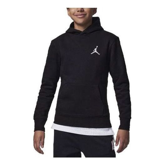 (GS) Air Jordan MJ Pullover Hoodie 'Black' 95C551-023