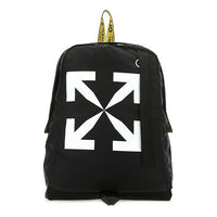 Off-WhiteLogo Nylon Casual Bag Backpack Black OMNB019F20FAB0011001