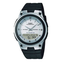 Casio Classic Retro Digital Watch 'Black White Metallic' AW-80-7AJH