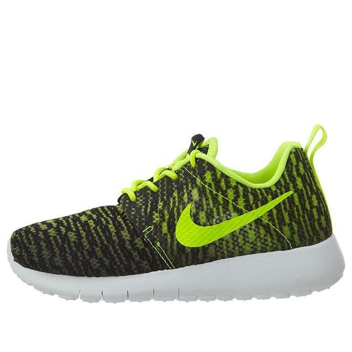 (GS) Nike Roshe One Black/Green 705485-700