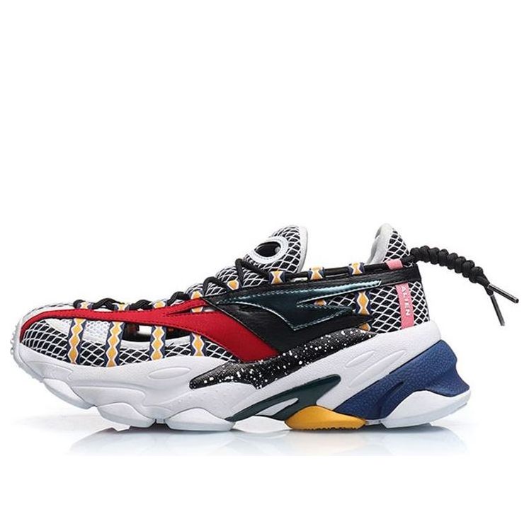 Li-Ning Counterflow Neon Crocodiles 'White Black' AGCP165-5