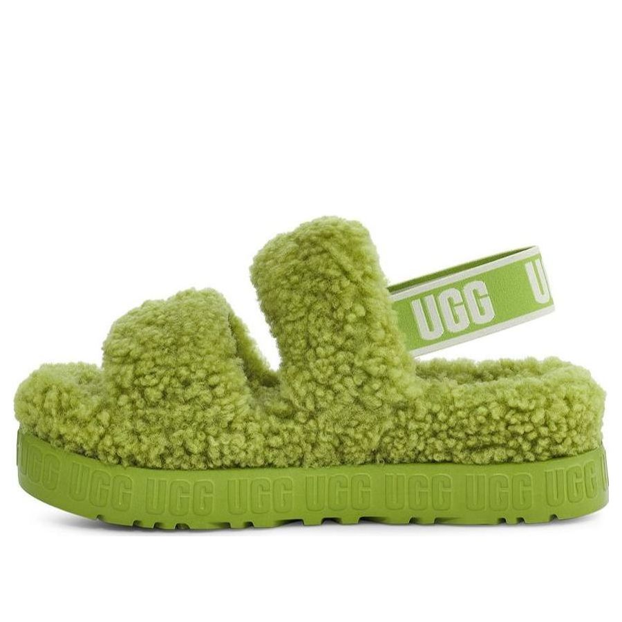 (WMNS) UGG Fluffita 'Green Chili' 1120876-JAL
