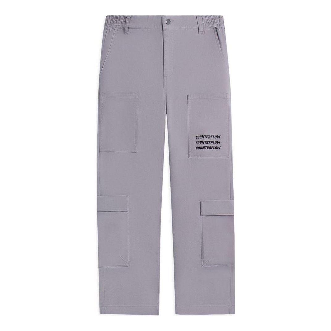 Li-Ning Counterflow Triple Logo Straight Pants 'Purple' AKXSC21-2