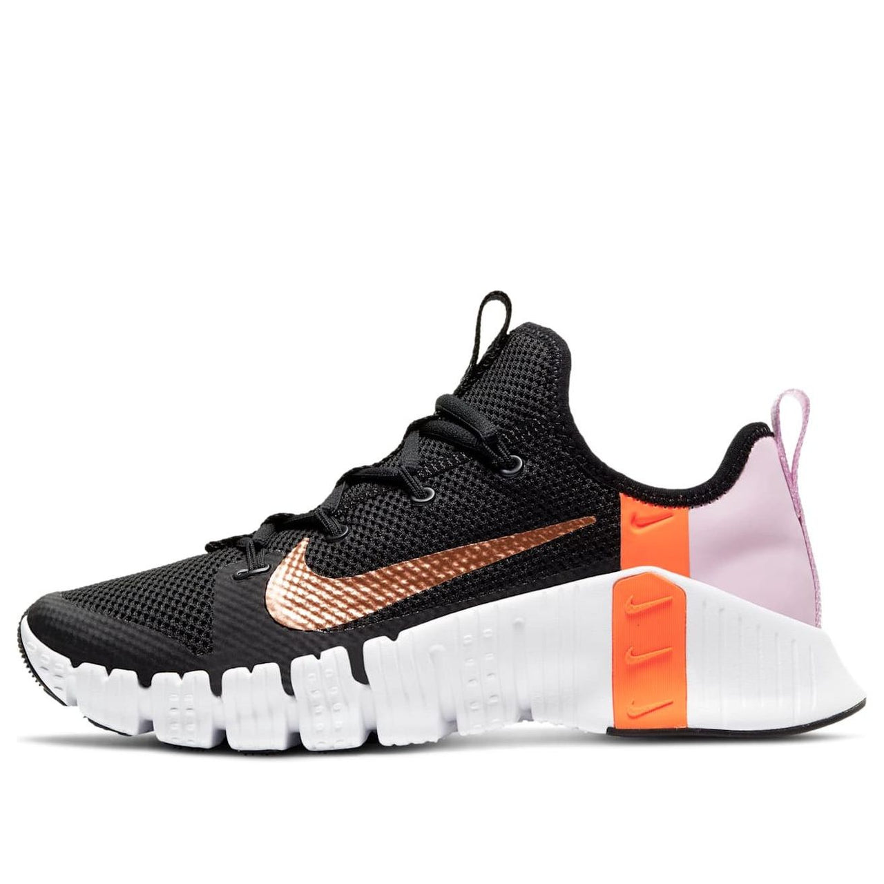 (WMNS) Nike Free Metcon 3 'Black Metallic Copper' CJ6314-086