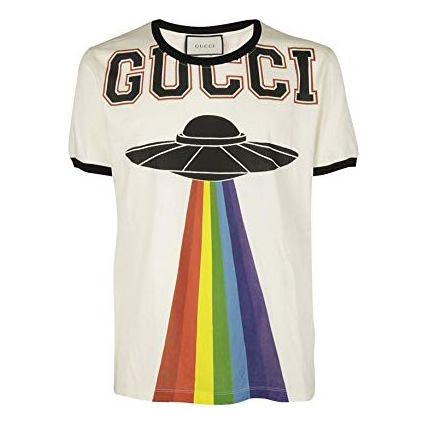 Men's Gucci White Pure Cotton Tops 476035-X5V05-7570