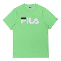 FILA logo Athleisure Casual Sports Short Sleeve Unisex Green FS2RSC2001XGL