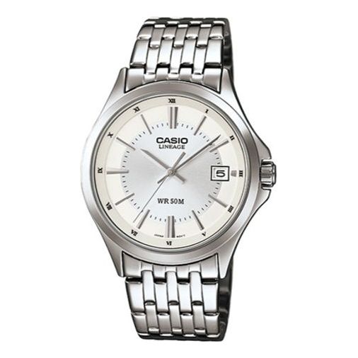 Casio Lineage Analog Watch 'Silver Steel' LIN-204D-7AV