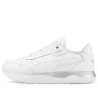 (WMNS) PUMA R78 Voyage Premium Leather 'White Silver' 383838-01