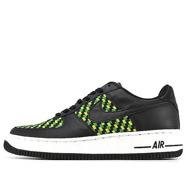 Nike Air Force 1 Low PRM 'Black Volt Green' 309096-002