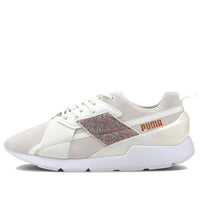 (WMNS) PUMA Muse X-2 Shimmer Sneakers White 372101-02