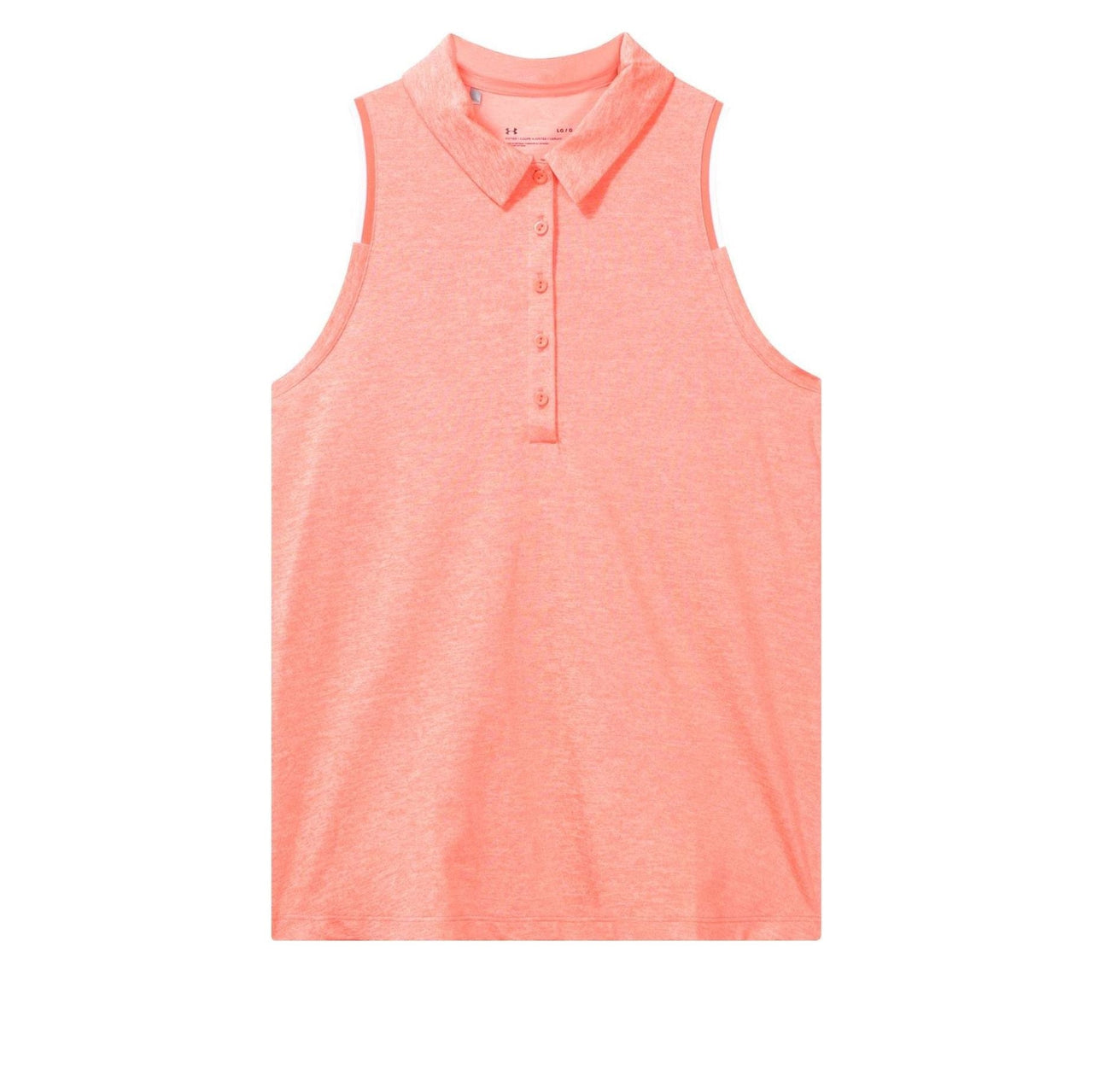 (WMNS) Under Armour Zinger Point Sleeveless Polo Shirt 'Pink' 1370138-872