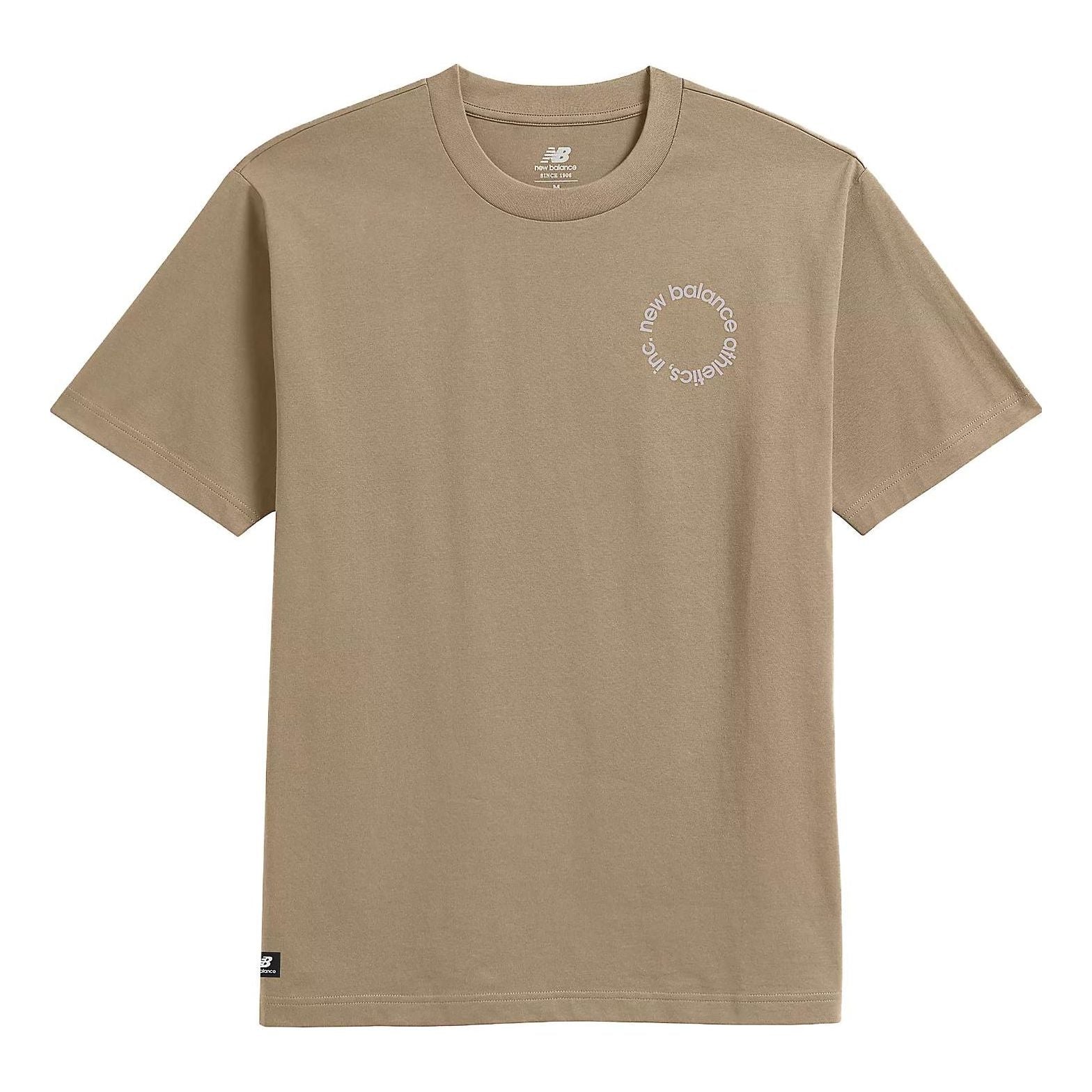 New Balance Circular Logo Graphic Tee Asia Sizing 'Incense' MT31575-INC