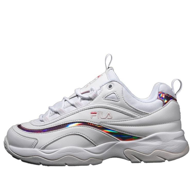 FILA Ray Low Running Shoes White/Pink 1RM01142_154