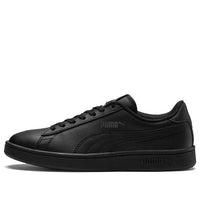 (GS) PUMA Smash V2 Leather 'Black' 365170-01
